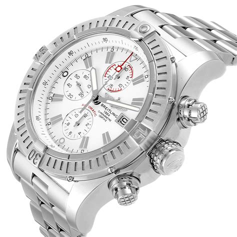 breitling avenger white dial|Breitling Super Avenger .